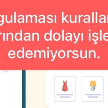 Dolap Hesabımı Kapattı
