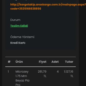 Filamentmarketim.com Ürün Hatası, İade İşlemlerinin Olmaması, Ve Muhatap Kimsenin Olmayışı