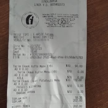 Migros Yemek İade Yapmıyor, Aldığım Ürün Tutarının Altında Kup