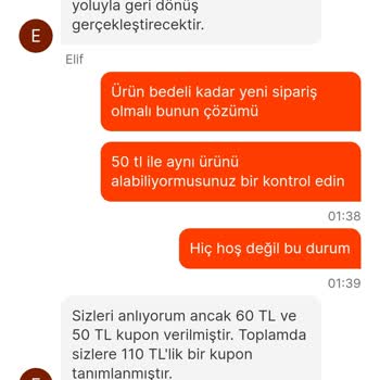 Migros Yemek İade Yapmıyor, Aldığım Ürün Tutarının Altında Kup