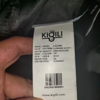 Kiğılı Marka Takım Elbise Aldım Resmen Boya 5 Adet Gömlek Çöp Oldu