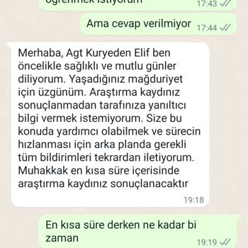 AGT Kurye Kargomu Teslim Etmedi, İletişim Sorunu!
