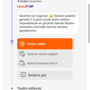 Hepsijet Ve Hepsiburada Sorumsuzluğu