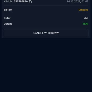 Kronosslot Para Çekme İşlemi