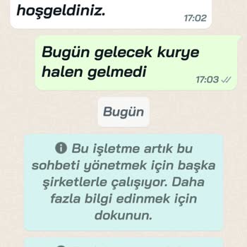 AGT Kurye (aynigunteslim.com) Türk Telekom Modemin Gelmemesi Ve WhatsApp Tan Cevap Verilmemesi