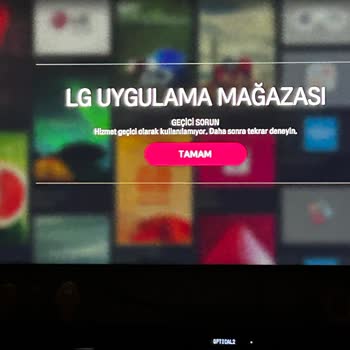 LG TV Uygulama Mağazası Geçici Olarak Açılamıyor Hatası!