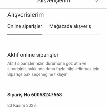 Oysho 25 Gündür Teslim Edilmeyen Ürün