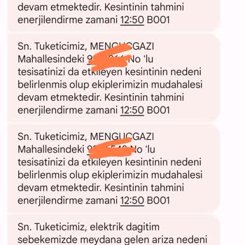 Vangölü Elektrik Dağıtım A. Ş. (VEDAŞ) Elektrik Kesintisi
