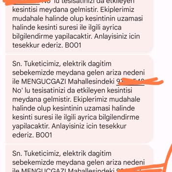 Vangölü Elektrik Dağıtım A. Ş. (VEDAŞ) Elektrik Kesintisi