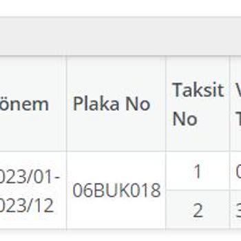 Yeğenbey Vergi Dairesi Müdürlüğü Ek Motorlu Taşıt Vergisi