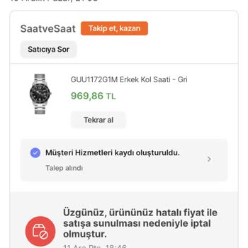 Hepsiburada Sitesi Aldığım Ürünü, Kanuna Aykırı Şekilde İptal Etti