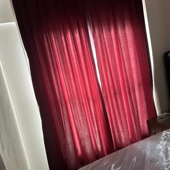 Linens Yamuk Kısa Dikilen Perdeler