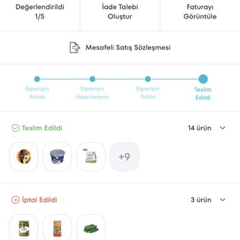 A101 Kapıdan Yanlış Sipariş