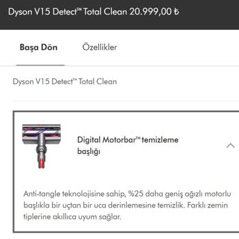 Dyson Pazarlamada Kullanılan Kutu İçeriğinin Farklı Çıkması