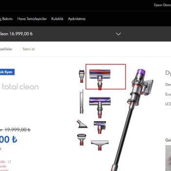 Dyson Pazarlamada Kullanılan Kutu İçeriğinin Farklı Çıkması