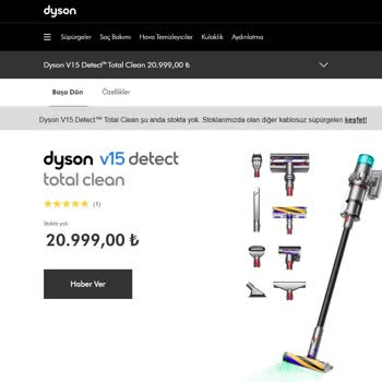 Dyson Pazarlamada Kullanılan Kutu İçeriğinin Farklı Çıkması