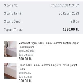 Madame Coco Kargo Sorgulamada Ürün Gözükmüyor