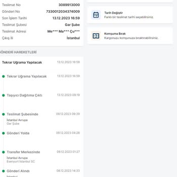 Trendyol Express 5 Gündür Teslim Edilmeyen Kargo