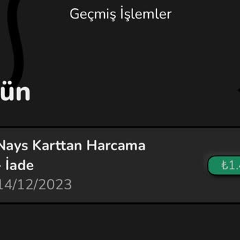 Nays İade Ettiğim Ürünün Geri Ödemesini Hesaba Aktarmıyor!