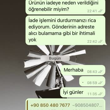 AGT Kurye Adrese Gelmeden Ürünü İadeye Göndermiş