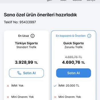 Sigortam.net Sigorta Teklifi Karmaşası Ve Yüksek Fiyat Sorunu