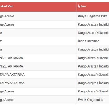 Sürat Kargo Kargo Teslimatı Karmaşası