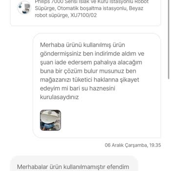 Hepsiburada Kullanılmış Ürün Gönderip Para İadesi Yapmıyorlar