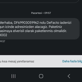 Hepsijet İade Paketimi Aldıktan Sonra Yola Çıkarmadı