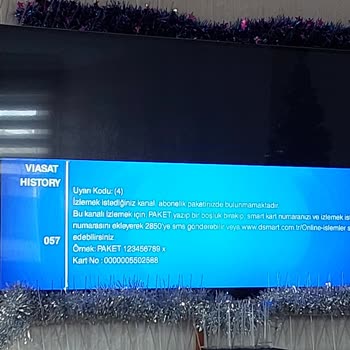 D-Smart Kanallarda Sinyal Yok