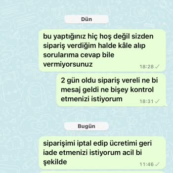 İncimia Design Sahte Hesap! Mağduriyet Yaşıyoruz