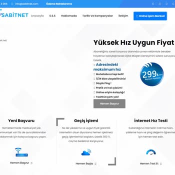 SabitNet Taahhütsüz İnternet Fiyaskosu