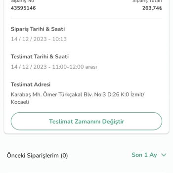İstegelsin Siparişim Geç Teslim Edildi!