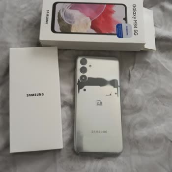 Samsung Telefon Samsung Dan Alınan M34 5G Telefonun Ayıplı Kusurlu Olarak Gelmesi.