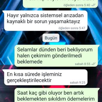 Sanalira Çekim Sorunu Yapamadım İ