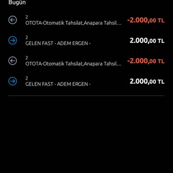 Yapı Kredi Bankası Otota Otomatik Tahsilat