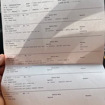 Opel Vivaro Arıza Devamlılığı