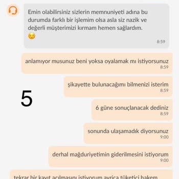 Trendyol Firması Fatura Talebimi Karşılamadı