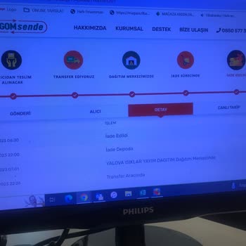 KARGOMsende 20 Gün Bekletti Ürünümü Getirmedi Benden Habersiz Firmaya İade Etti
