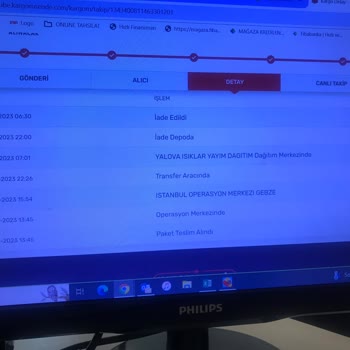 KARGOMsende 20 Gün Bekletti Ürünümü Getirmedi Benden Habersiz Firmaya İade Etti