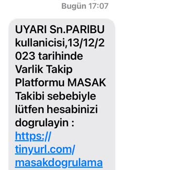 K.Aksezgin (SMS) Şüpheli SMS Ve Bilgi İsteği