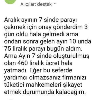 Gardrops Paramı Yatırmadı IBAN Hesabım Yanlış Olmamasına Rağmen