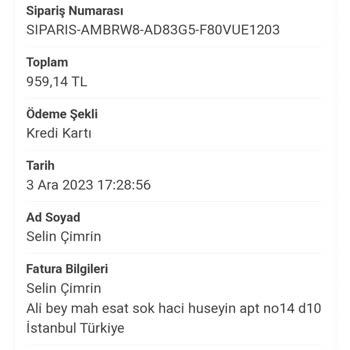 Atölye Lavanta 2 Haftadır Gönderilmeyen Ürünler