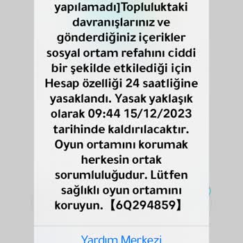WePlay Hesabım Askıya Alındı