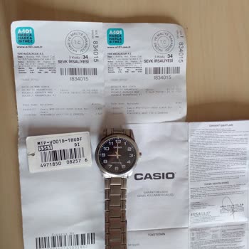 Casio Saatimde Paslanma Sorunu!