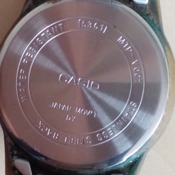 Casio Saatimde Paslanma Sorunu!