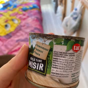Tat Gıda Tat Mısır Konservesinde Pas