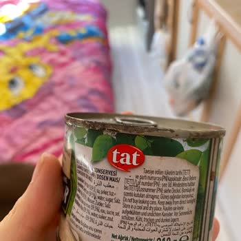 Tat Gıda Tat Mısır Konservesinde Pas