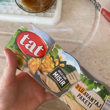 Tat Gıda Tat Mısır Konservesinde Pas
