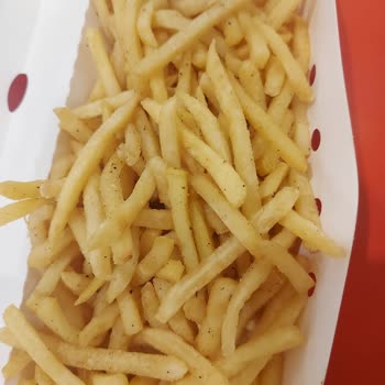 Burger King Yanık Parça Bulaşmış Patates