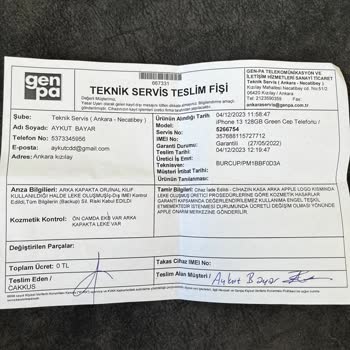 iPhone Ürünlerinin Kusuru